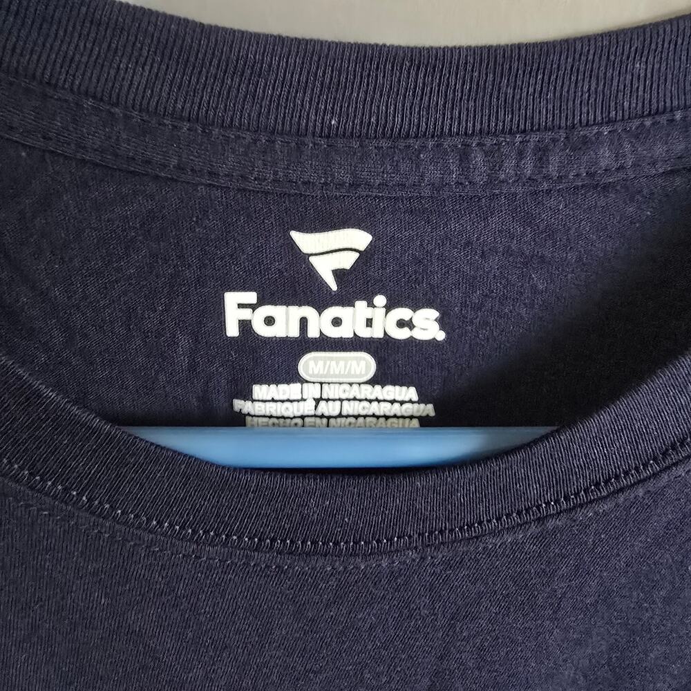 Cleveland Guardians MLB Men’s Size Medium Navy Blue T-Shirt Fanatics- NWT - Picture 3 of 3